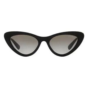 NWT Miu Miu 55mm Butterfly Core Collection Sunglasses Black Gray